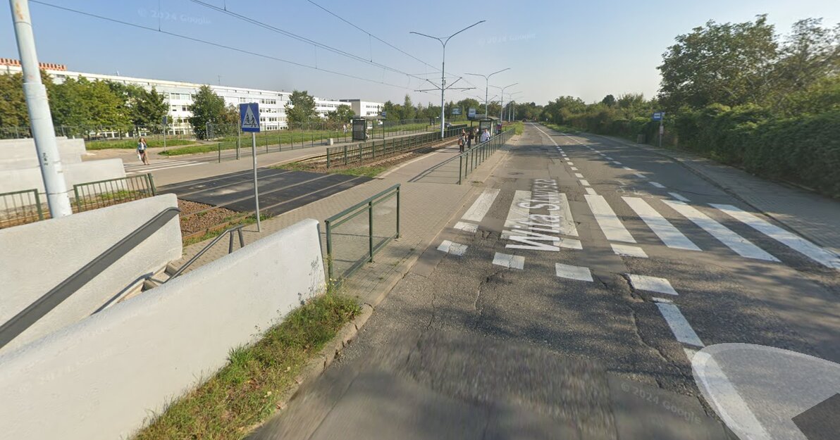 Wita Stwosza remont przejścia