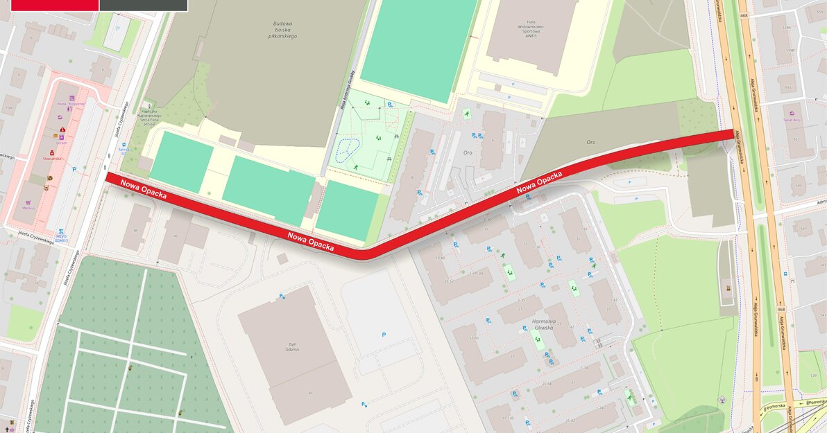 Nowa Opacka mapa