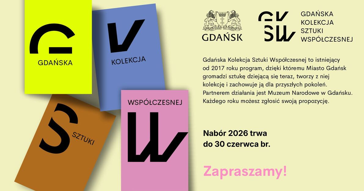 Gdańska Kolekcja Sztuki Współczesnej, mat  pras 