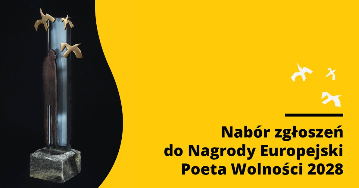Europejski Poeta Wolności, mat  Dom Literatury w Gdańsku (2)