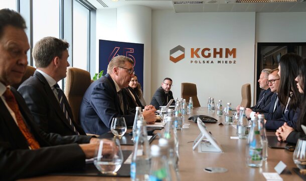 Spotkanie z premierem kanadyjskiej prowincji Saskatchewan