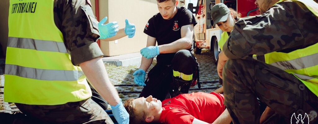 Od wypadku drogowego po akcję na wodzie, podkarpaccy terytorialsi szkolili się ze strażakami OSP Zaklików