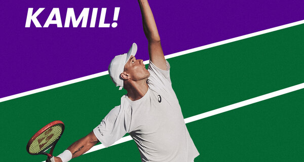 Kamil Majchrzak w Wimbledonie i US Open ze wsparciem KGHM