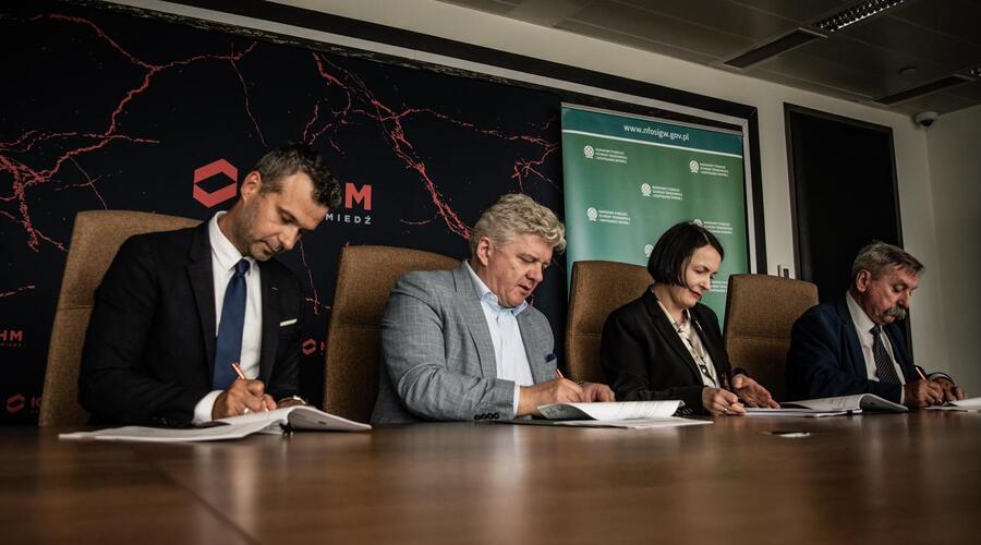 KGHM Polska Miedź S.A. rozwija własne odnawialne źródła energii przy wsparciu NFOŚiGW