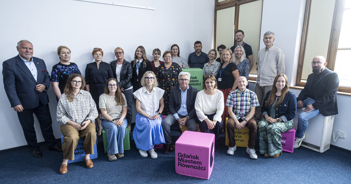 Inauguracyjne spotkanie zespołu  Gdańskiego Programu 60+, fot  Piotr Wittman