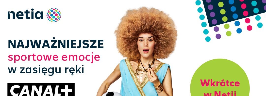 Pełna oferta sportowa CANAL+ w Netii
