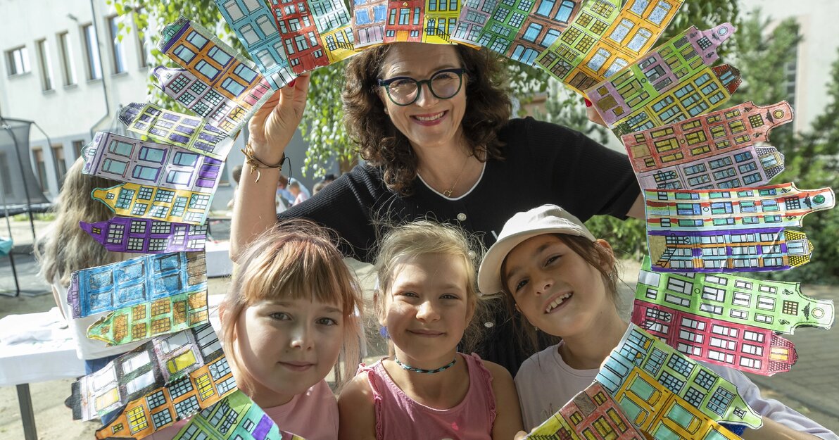 Akcja Lato 2026 - wizyta na półkoloniach fundacji Zabawa i Poznanie, fot  G Mehring, www gdansk pl (1)