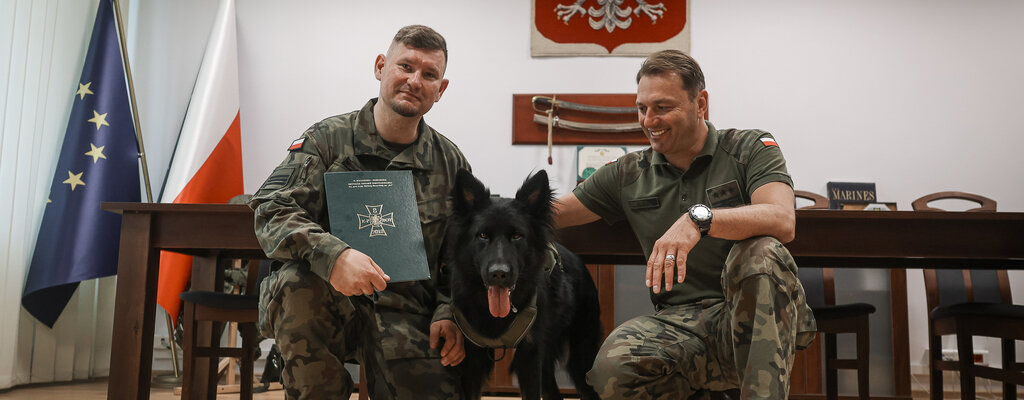 Czworonogi w służbie. Wojska Obrony Terytorialnej rozwijają projekt GPR K9