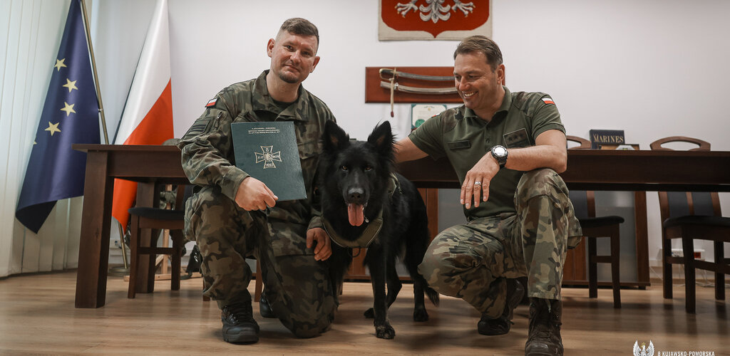 Czworonogi w służbie. Wojska Obrony Terytorialnej rozwijają projekt GPR K9