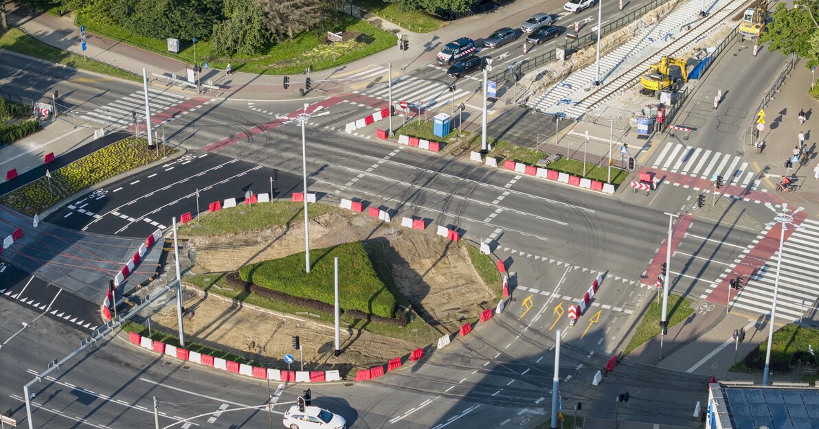 Węzeł Hucisko, fot. Piotr Wittman/ gdansk.pl 