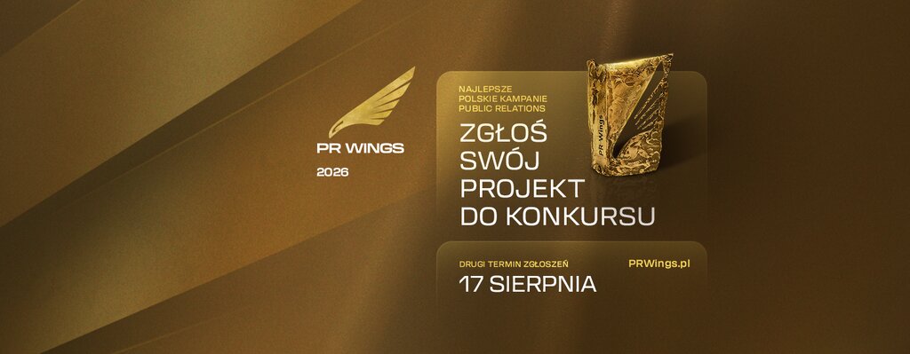 Po raz pierwszy trzy statuetki PR Wings w każdej kategorii. Do 17 sierpnia zgłoszenia w niższej cenie