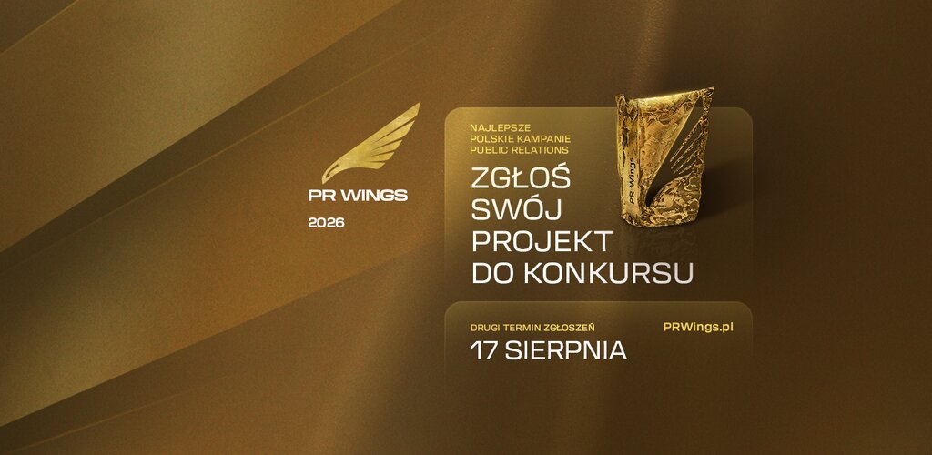 Po raz pierwszy trzy statuetki PR Wings w każdej kategorii. Do 17 sierpnia zgłoszenia w niższej cenie