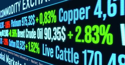 3 towary ticker