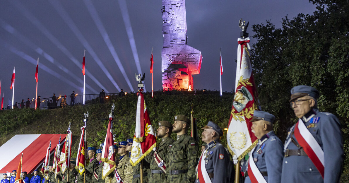 Uroczystości na Westerplatte, fot  Piotr Wittman (1)