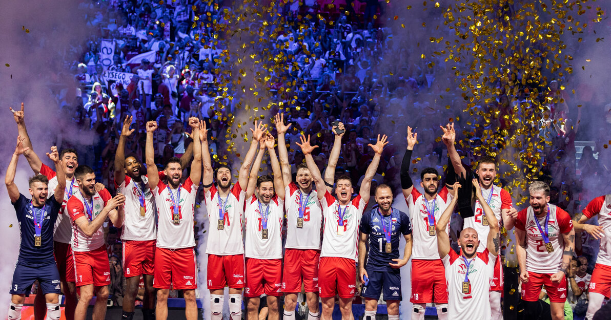 Polska reprezentacja w siatkówce mężczyzn, fot. Dominik Paszliński/gdansk.pl 