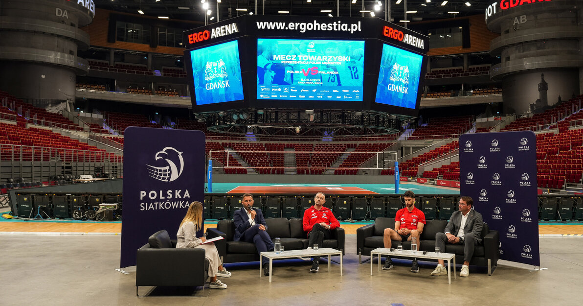 siatkarze reprezentacja, konferencja prasowa, fot. gdansk.pl