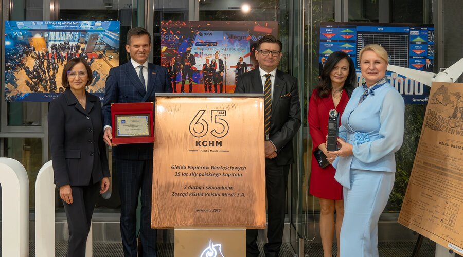 KGHM wins a prestigious award for the best annual report
