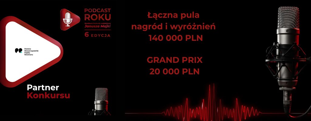 Polskie Stowarzyszenie Public Relations partnerem Konkursu Podcast Roku 2026
