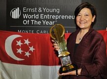 Olivia Lum z firmy Hyflux Limited z Singapuru zdobywczynią tytułu Ernst & Young World Entrepreneur of the Year