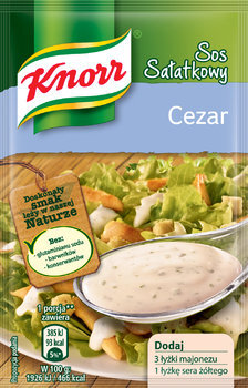 Nowe sosy sałatkowe Knorr: Cezar i Szef wkraczają do akcji