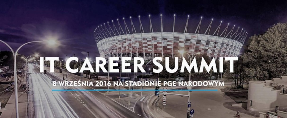 Już 8 września na Stadionie Narodowym wystartuje It Career Summit - strefa kariery IT! Patronujemy temu wydarzeniu <3
Na targach pojawią się największe firmy z branży IT poszukujące pracowników.