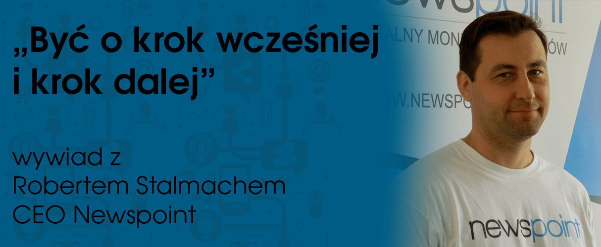 „Szansa, żeby być o krok wcześniej i krok dalej” – tak pięknie o monitoringu mediów może mówić tylko nasz CEO :D
Skąd te słowa? Z wywiadu, którego Robert Stalmach udzielił dla gazety #NBS Nowoczesny Bank Spółdzielczy :)
Jesteś ciekawy...