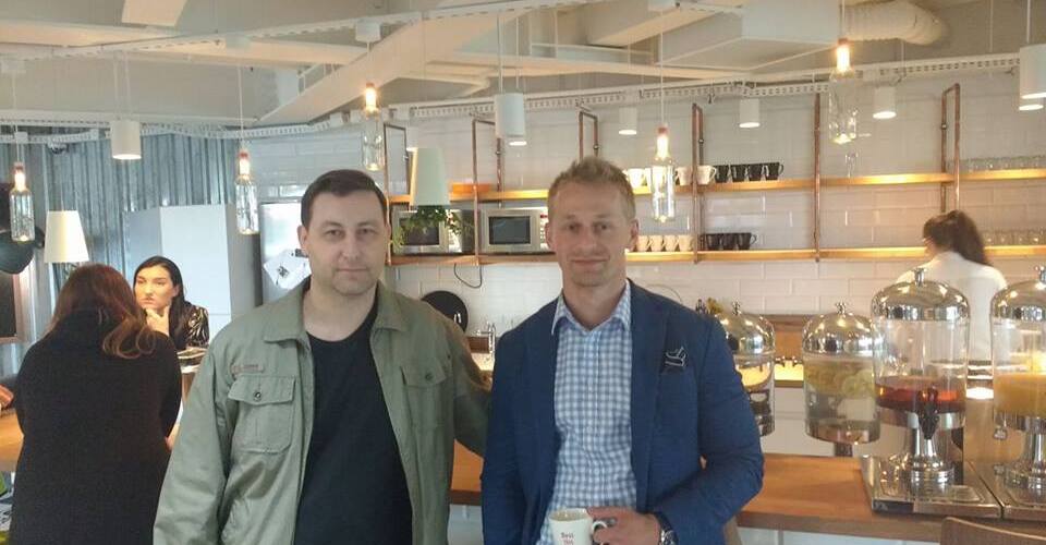 Dziś od rana na pełnych obronach CEO #Newspoint @RobertStalmach #DataliciousBreakfast https://t.co/NvhPriM5dc