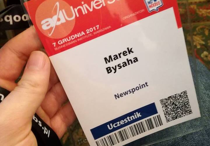 Dziś możecie nas spotkać na adUniverse 2017👍😀
@NoNoobsPL #aduniverse2017  #Konferencja #media #internet #socialmedis #reklama https://t.co/araQML70Rg