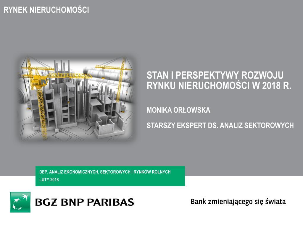 Analitycy Banku BGŻ BNP Paribas: Ceny mieszkań pójdą w górę!