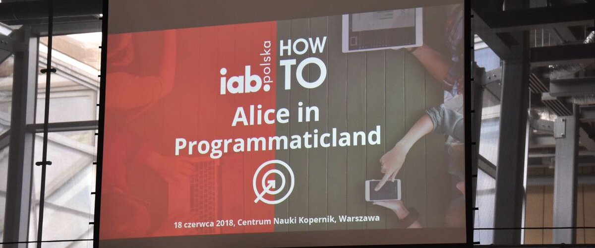 Dziś zwiedzamy Programmaticland! 😀😀😀
Bierzemy udział w świetnym wydarzeniu #IABHowTo: Alice in Programmaticland od @IABPolska. 
#programmatic https://t.co/TGEHmB2WL2