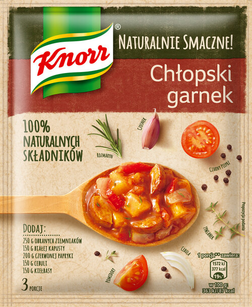 Co w garnku piszczy? Nowości z linii Naturalnie Smaczne! Knorr