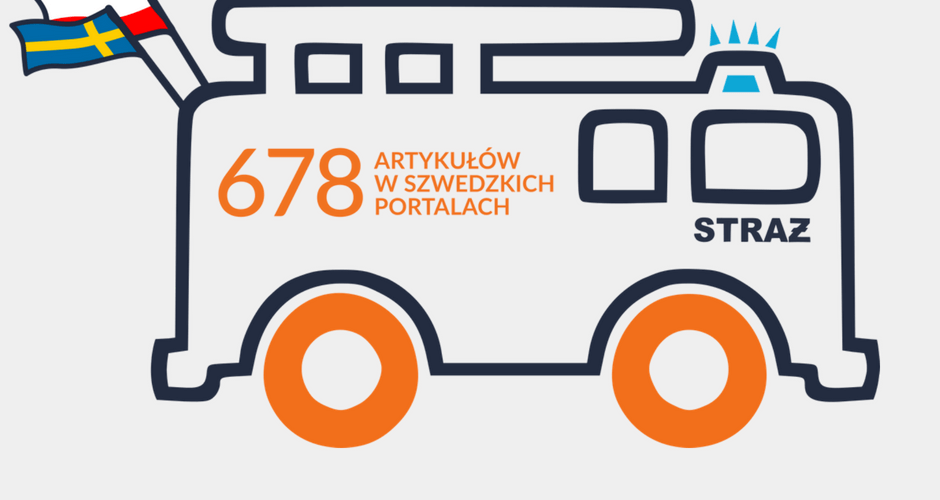 Bacznie śledzimy udział Państwowej Straży Pożarnej w akcji gaszenia lasów w Szwecji i Grecji 🌳🔥🚒
Sprawdziliśmy, jak często wspominano o pomocy udzielanej przez polskich strażaków w szwedzkich portalach internetowych 💻🖱️
#Szwecja...