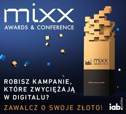 Ruszyły zgłoszenia do 12. edycji #MIXXAwards
konkursu na najlepsze kampanie reklamowe z wykorzystaniem digitalu, 
który organizuje @IABPolska.
Jesteśmy patronem medialnym wydarzenia.