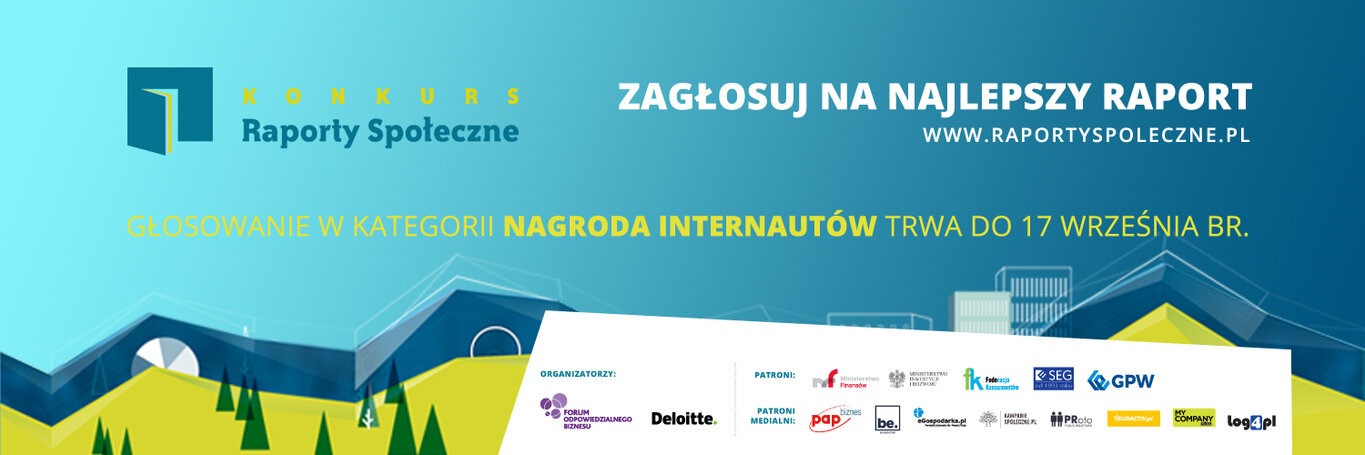 Trwa głosowanie na Raport CSR Banku BGŻ BNP Paribas w konkursie na najlepsze Raporty Społeczne