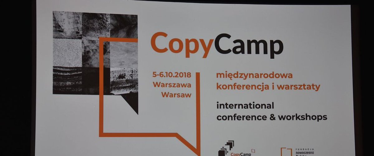 A w piątek byliśmy na #CopyCamp.
Potężna dawka wiedzy https://t.co/LN9mk5spL6. o prawie autorskim w kontekście technologii #blockchain i dyrektywy #ACTA2. https://t.co/ATIQ9Hte4h