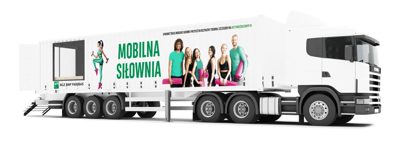 Mobilne siłownie BGŻ BNP Paribas 