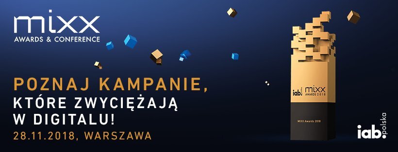140 zgłoszeń, 52 nominacji, 16 kategorii... przygotujcie się na finałową galę 12. edycji #MIXXAwards2018! 
Już 28 listopada poznamy zwycięskie kampanie marketingowe digital!
https://t.co/aq91bs3mI2
@IABPolska #MixxConference https://t.co/qEx8rda92...