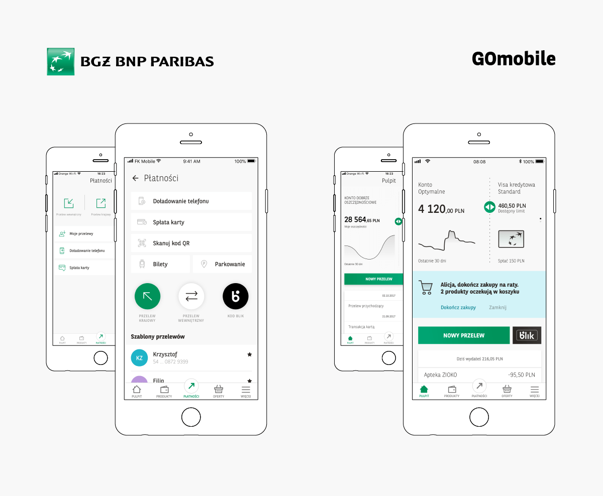 Aplikacja GOmobile ma już rok, Bank BGŻ BNP Paribas planuje jej dalszy rozwój i nowe funkcjonalności