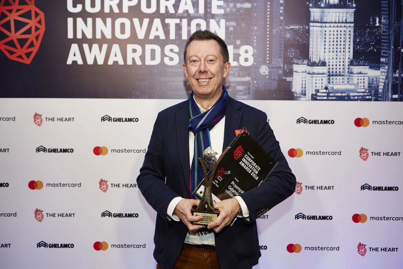 Przemek Gdański z nagrodą CEO of the Year