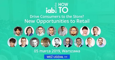 Kontynuujemy współpracę z @IABPolska i tym samym zapraszamy na kolejne wydarzenie z serii How To. Temat? Branża Retail!  
Po wszystkim oczekuj obszernej relacji, którą znajdziesz na naszym blogu!  
Sprawdź szczegóły na:
https://t.co/wRtNC2S5Ma...