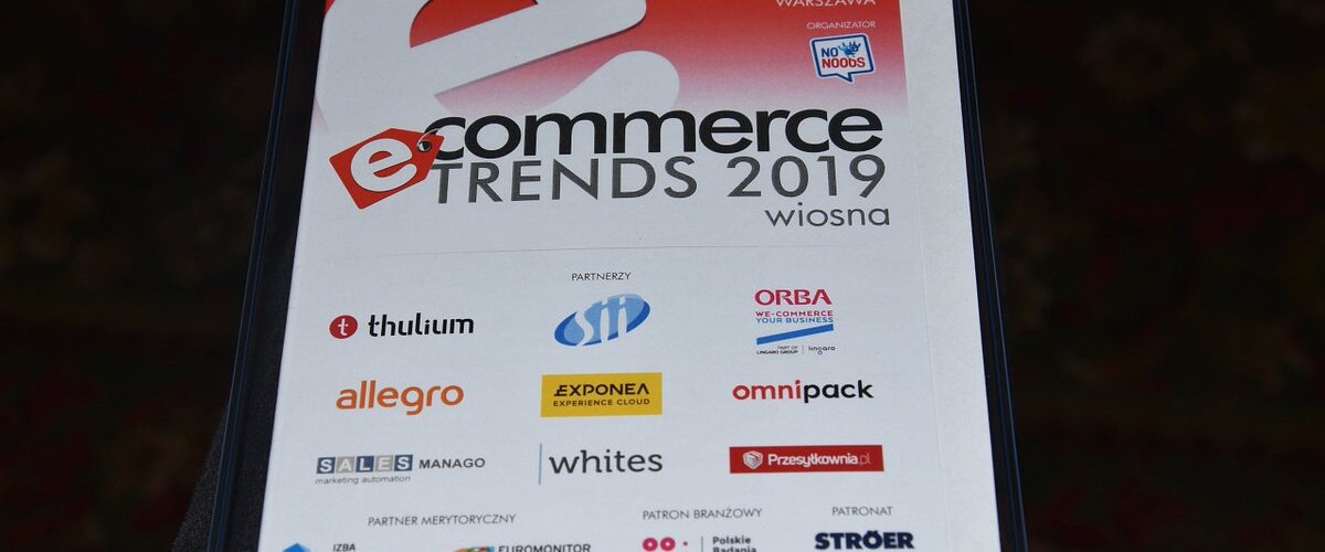 Czwartek zarezerwowany dla branży #ecommerce. 
Jesteśmy na Ecommerce Trends 2019. https://t.co/xpbXFLBhZd