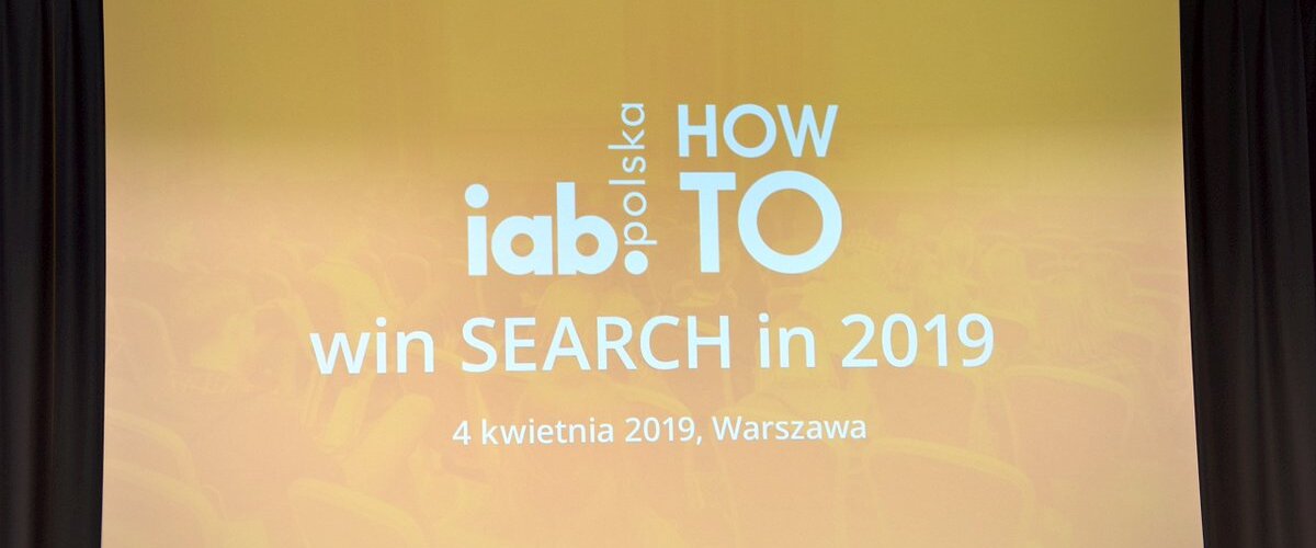 Jesteśmy również na konferencji @IABPolska HowTo: win Search in 2019, gdzie usłyszymy https://t.co/LN9mk5spL6. o #SEO, #PCC i #contentmarketing. 
Sporo pisaliśmy o tym na naszym blogu.