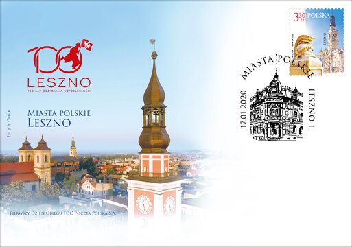 Leszno _ koperta FDC 