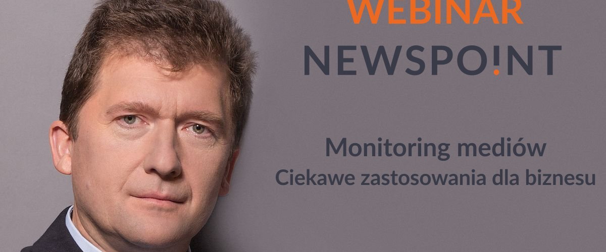 Zapraszamy na kolejny webinar, w którym Robert Sadowski (Digital Marketing Manager) pokaże, w jakich obszarach biznesu można skorzystać z ciekawych funkcjonalności monitoringu mediów.