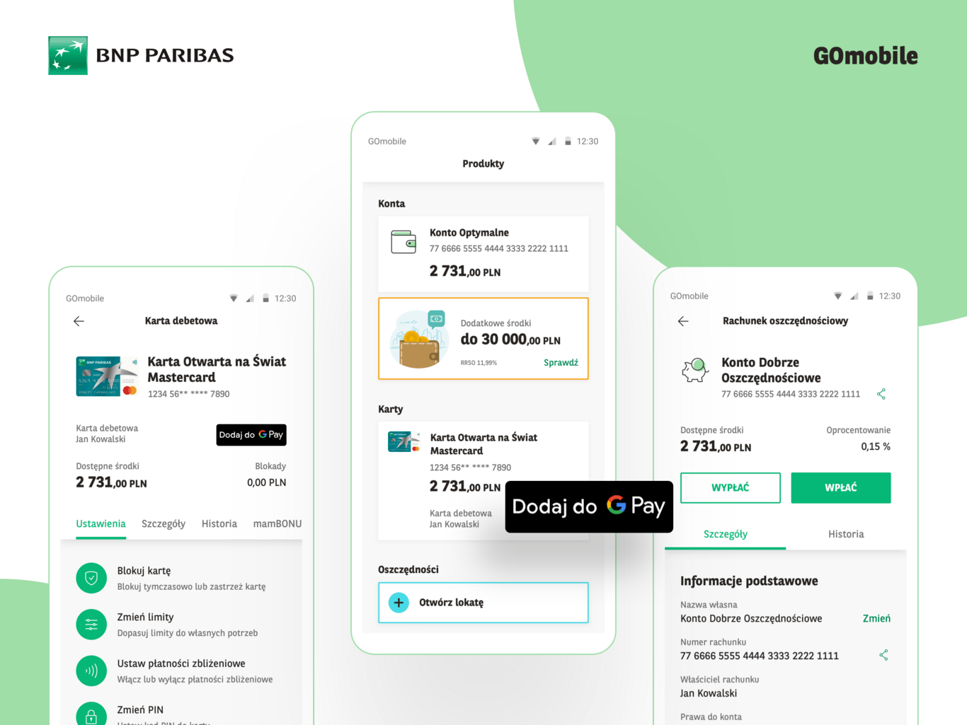 Nowy interfejs i łatwiejsze korzystanie z Google Pay – Bank BNP Paribas aktualizuje aplikację