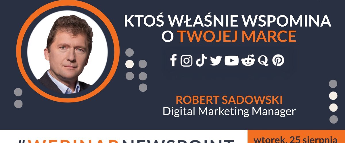 Jutro o 12:00 odbędzie się webinar Newspoint. 
Dowiesz się:
- o ciekawych zastosowaniach monitoringu w biznesie
- jak przeprowadzać analizę konkurencji
- jak ważne są recenzje Twojej marki.