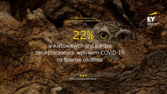 Badanie EY Polska: Polacy niepokoją się o swoje finanse bardziej niż jeszcze pół roku temu, choć nie ograniczają radykalnie wydatków