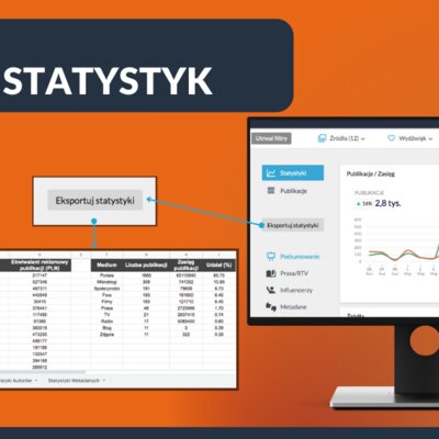 Eksport statystyk w Panelu Newspoint