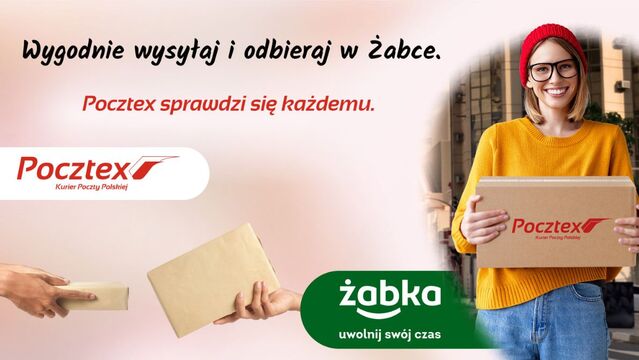 Baner Pocztex Zabka 