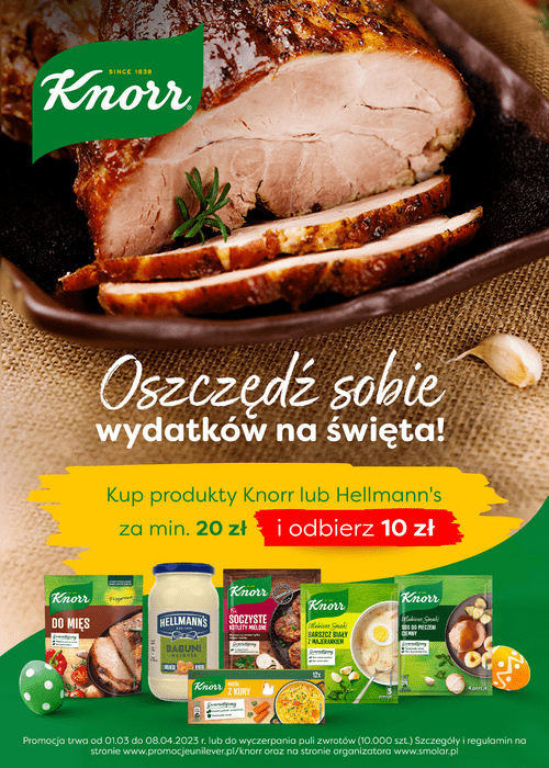 Oszczędź sobie wydatków na święta z Knorr